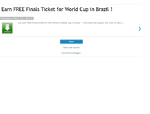 Tablet Screenshot of footballworldcupbrasil.blogspot.com