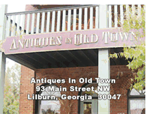 Tablet Screenshot of antiquesinoldtown.blogspot.com