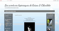 Desktop Screenshot of grisouetciboulette.blogspot.com