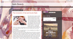 Desktop Screenshot of nails-beauty.blogspot.com