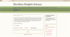 Desktop Screenshot of mhscience.blogspot.com