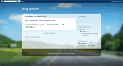 Desktop Screenshot of blogweb-tv.blogspot.com