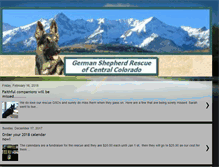 Tablet Screenshot of gsdrcolorado.blogspot.com