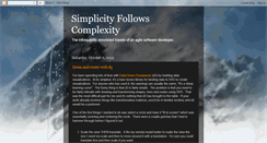 Desktop Screenshot of complextosimple.blogspot.com