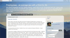 Desktop Screenshot of preyingjaws.blogspot.com
