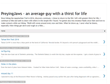 Tablet Screenshot of preyingjaws.blogspot.com