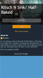 Mobile Screenshot of kitschnsinkhalf-baked.blogspot.com