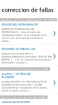 Mobile Screenshot of correccionfallas.blogspot.com