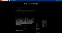 Desktop Screenshot of angryflyer.blogspot.com