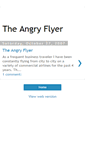Mobile Screenshot of angryflyer.blogspot.com