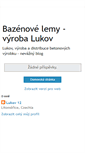 Mobile Screenshot of lukov12.blogspot.com