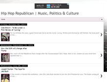 Tablet Screenshot of hiphoprepublican.blogspot.com