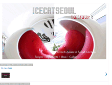 Tablet Screenshot of icecatseoul.blogspot.com