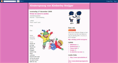 Desktop Screenshot of kimberleyindekinderopvang.blogspot.com