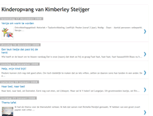 Tablet Screenshot of kimberleyindekinderopvang.blogspot.com