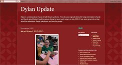 Desktop Screenshot of dylanupdate.blogspot.com