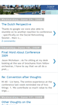 Mobile Screenshot of leagueconference2009.blogspot.com