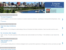 Tablet Screenshot of leagueconference2009.blogspot.com