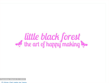 Tablet Screenshot of littleblackforest.blogspot.com