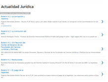 Tablet Screenshot of actualidadjuridicauma.blogspot.com