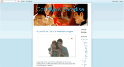 Desktop Screenshot of conelynsparadise.blogspot.com