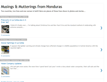 Tablet Screenshot of musingsandmutteringsfromhonduras.blogspot.com