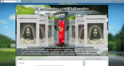 Desktop Screenshot of alencuentroconelmaestro.blogspot.com