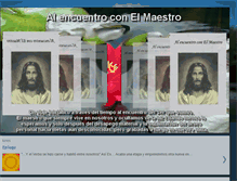 Tablet Screenshot of alencuentroconelmaestro.blogspot.com