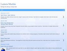 Tablet Screenshot of lenteramuslim.blogspot.com