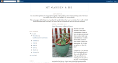 Desktop Screenshot of mygardenandme.blogspot.com