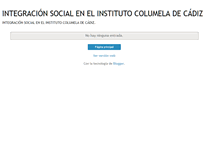 Tablet Screenshot of integracionsocialcolumela.blogspot.com