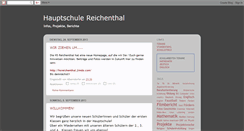 Desktop Screenshot of hs-reichenthal.blogspot.com