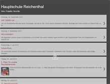 Tablet Screenshot of hs-reichenthal.blogspot.com