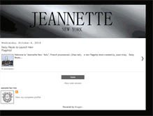 Tablet Screenshot of jeannetteny.blogspot.com