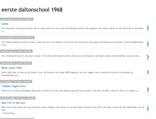 Tablet Screenshot of eerstedalton.blogspot.com