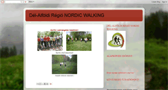 Desktop Screenshot of del-alfoldinordicwalking.blogspot.com