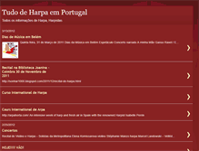 Tablet Screenshot of harpaportugal.blogspot.com