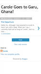 Mobile Screenshot of caroleinghana.blogspot.com