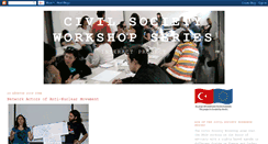 Desktop Screenshot of civilsocietydialogue.blogspot.com