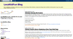 Desktop Screenshot of localkidfun.blogspot.com