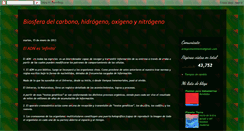 Desktop Screenshot of biosferadelcarbono.blogspot.com