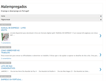 Tablet Screenshot of malempregados.blogspot.com