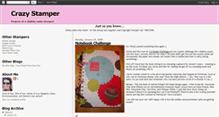 Desktop Screenshot of crazystamper.blogspot.com