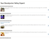 Tablet Screenshot of experiencebrandywinevalley.blogspot.com