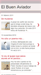 Mobile Screenshot of elbuenaviador.blogspot.com