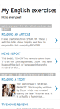 Mobile Screenshot of myenglishexercises.blogspot.com