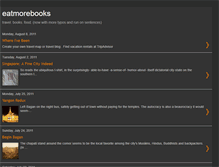 Tablet Screenshot of eatmorebooks.blogspot.com