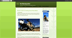 Desktop Screenshot of imajinasibackpacker.blogspot.com