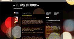 Desktop Screenshot of elbardekike.blogspot.com