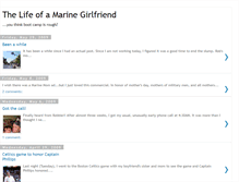 Tablet Screenshot of lifeofamarinegirlfriend.blogspot.com
